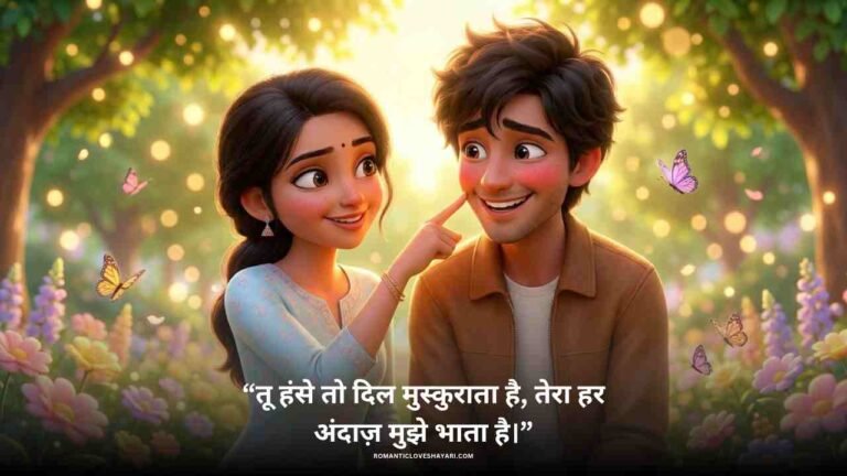 Cute Romantic Love Shayari