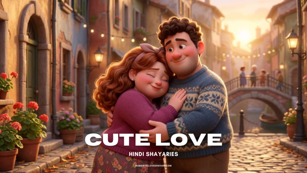 cute romantic love shayari