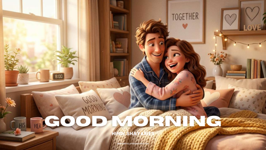 good morning romantic love shayari