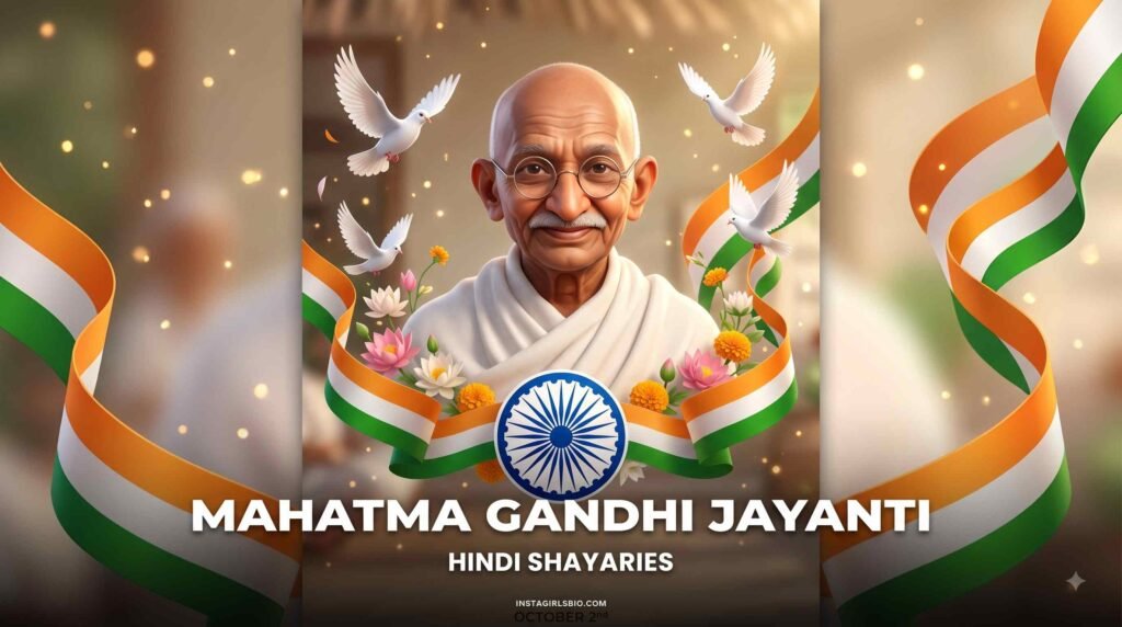 Mahatma Gandhi Jayanti Shayari in Hindi
